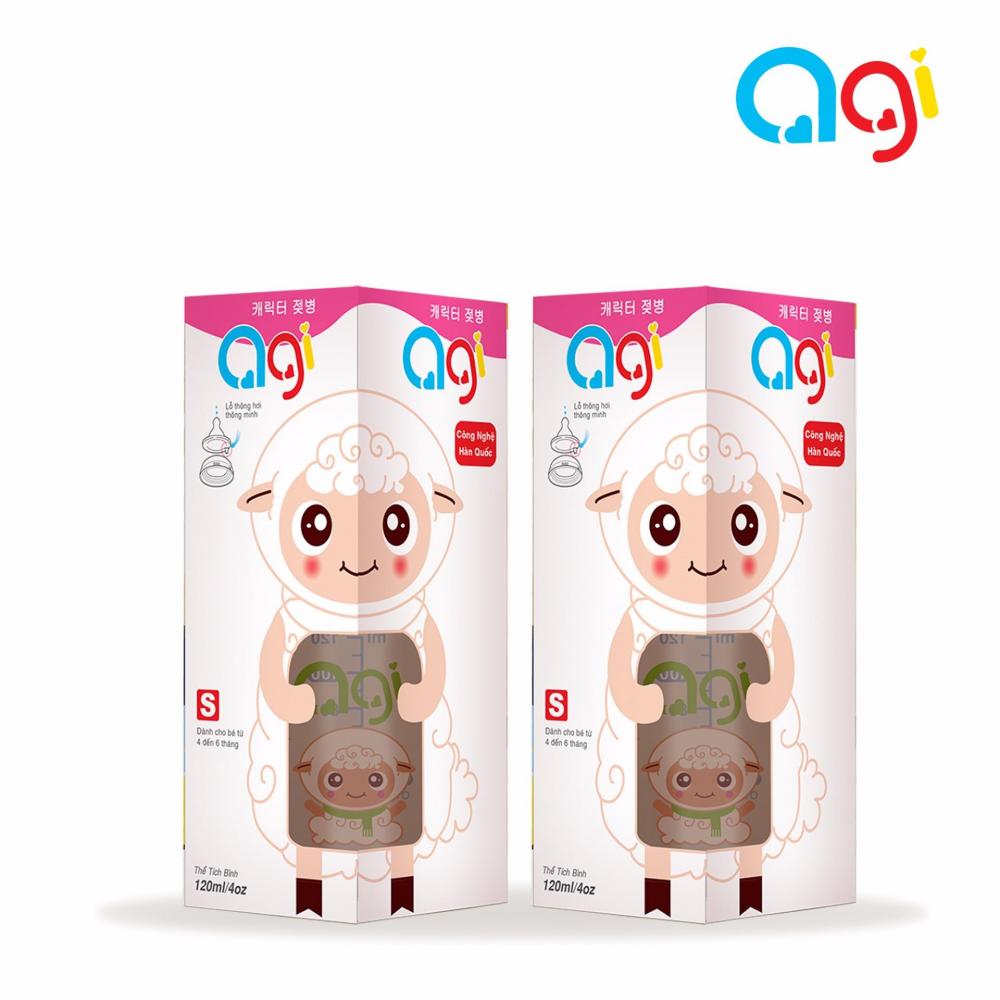 Bình Sữa Agi CN 120ml