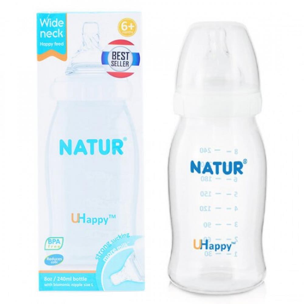 Bình Sữa Natur UHappy CR 240ml