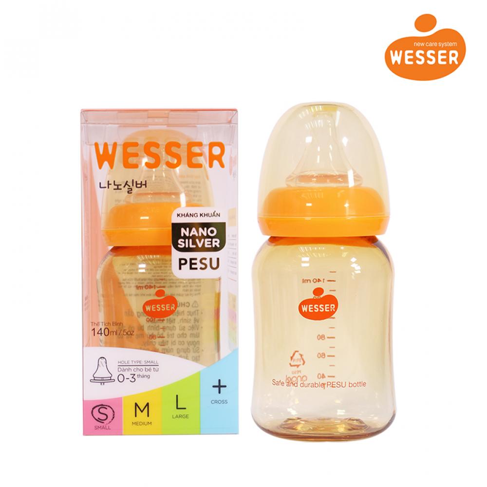 Bình Sữa Wesser Pesu 140ml