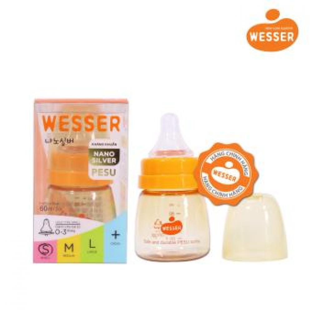 Bình Sữa Wesser Pesu 60ml