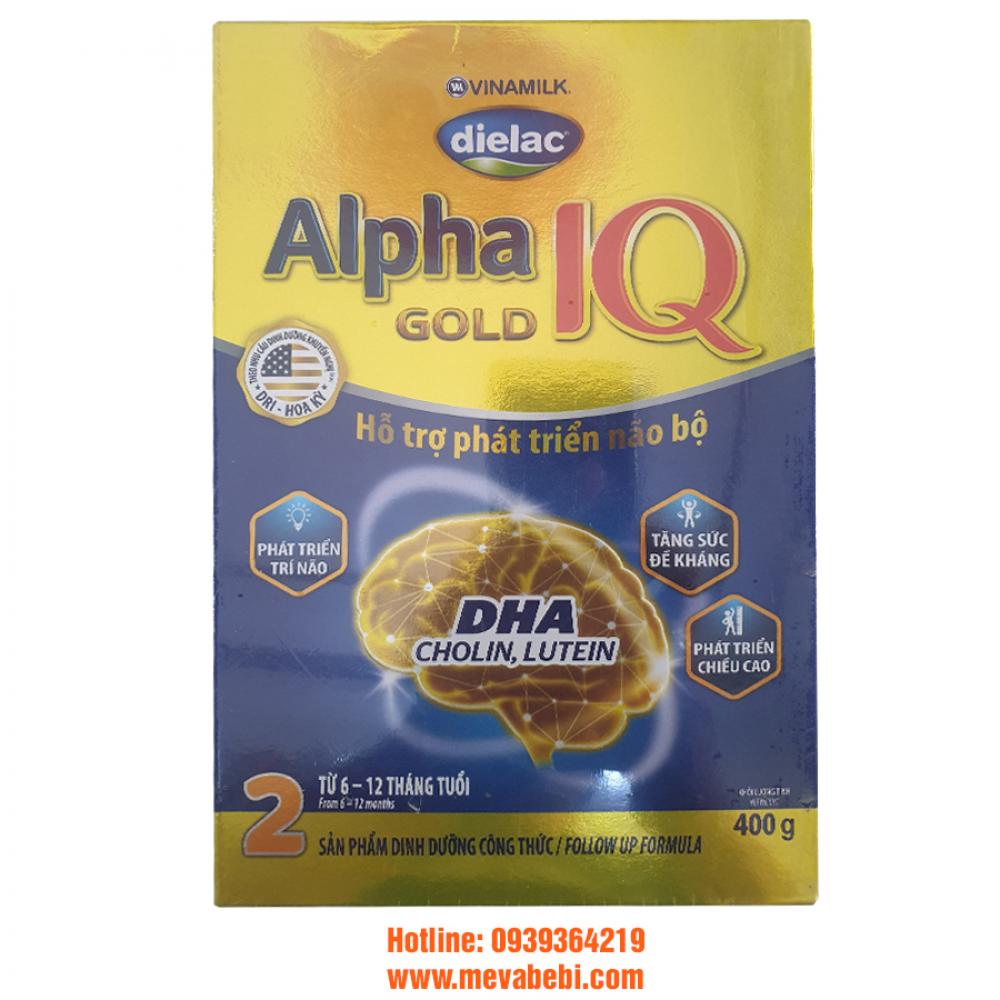 Dielac Alpha Gold IQ Step 2 Hộp Giấy 400g