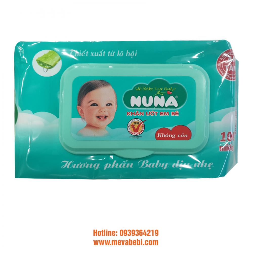 Khăn Ướt NuNa Có Mùi 100T