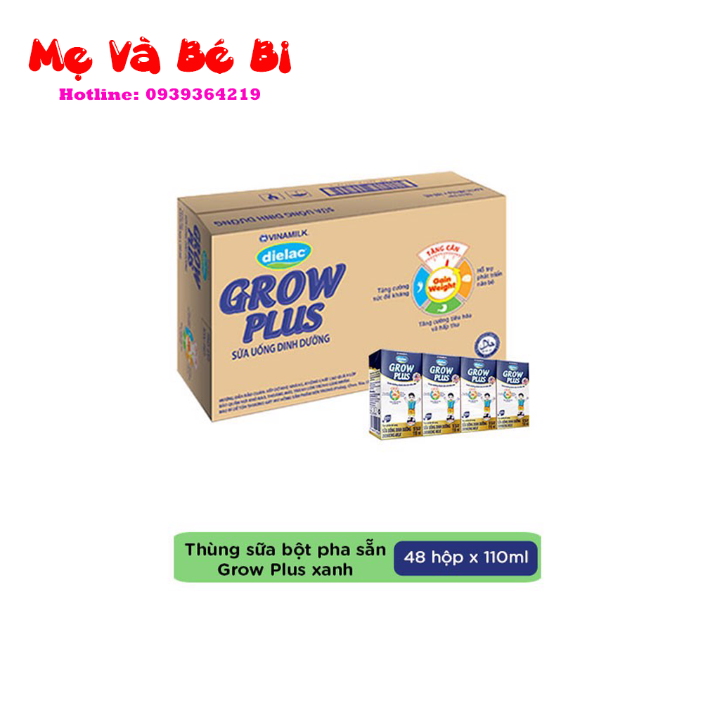 SBPS Dielac Growplus Xanh 110ml Thùng