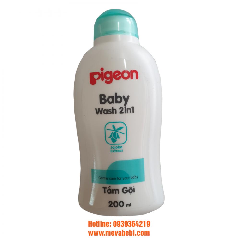 Tắm Gội Pigeon 200ml Xanh